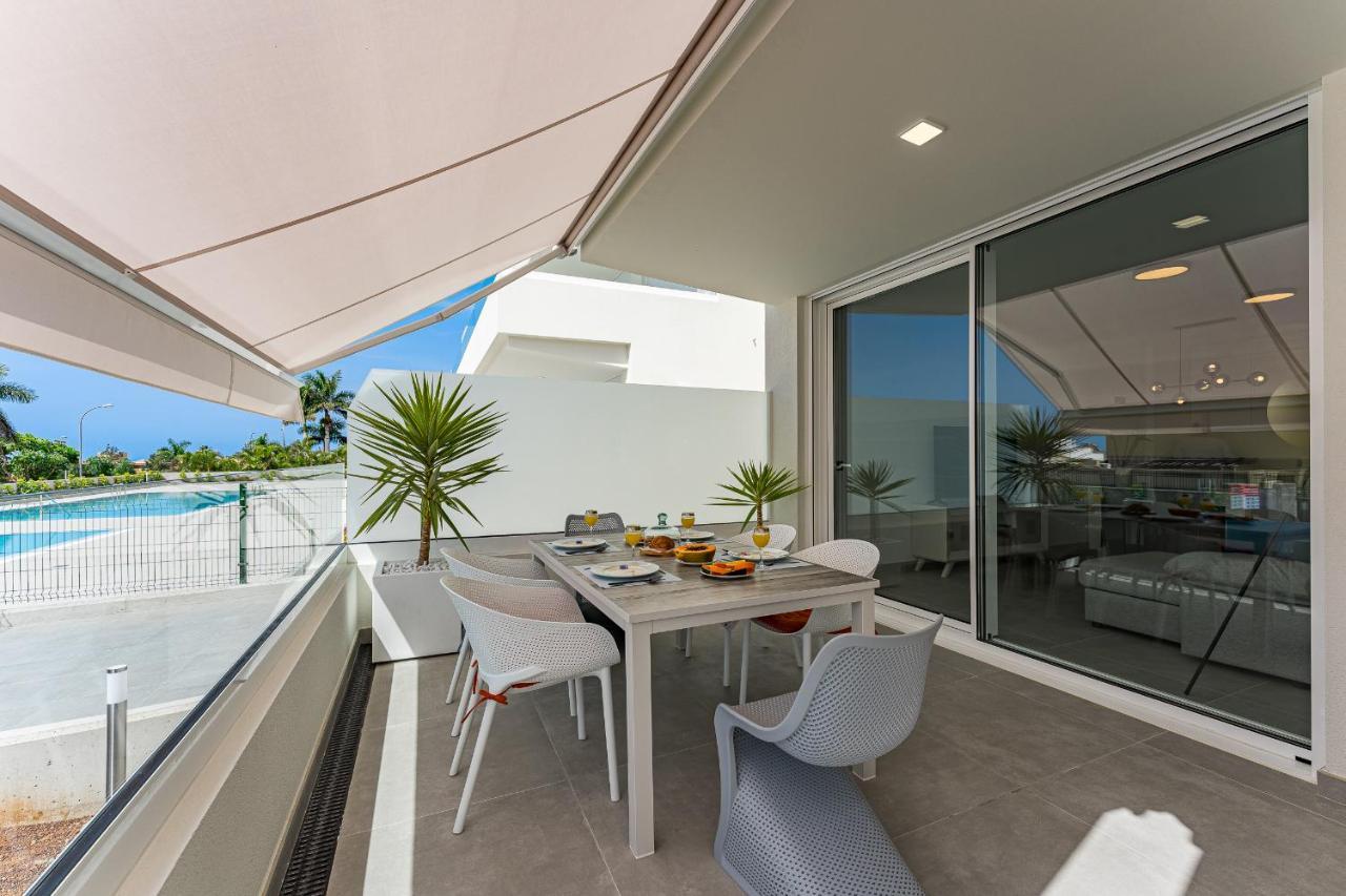 Modern New Apartment Las Terrazas De Costa Adeje. Heated Pool, Big Terrace And Private Parking Екстериор снимка