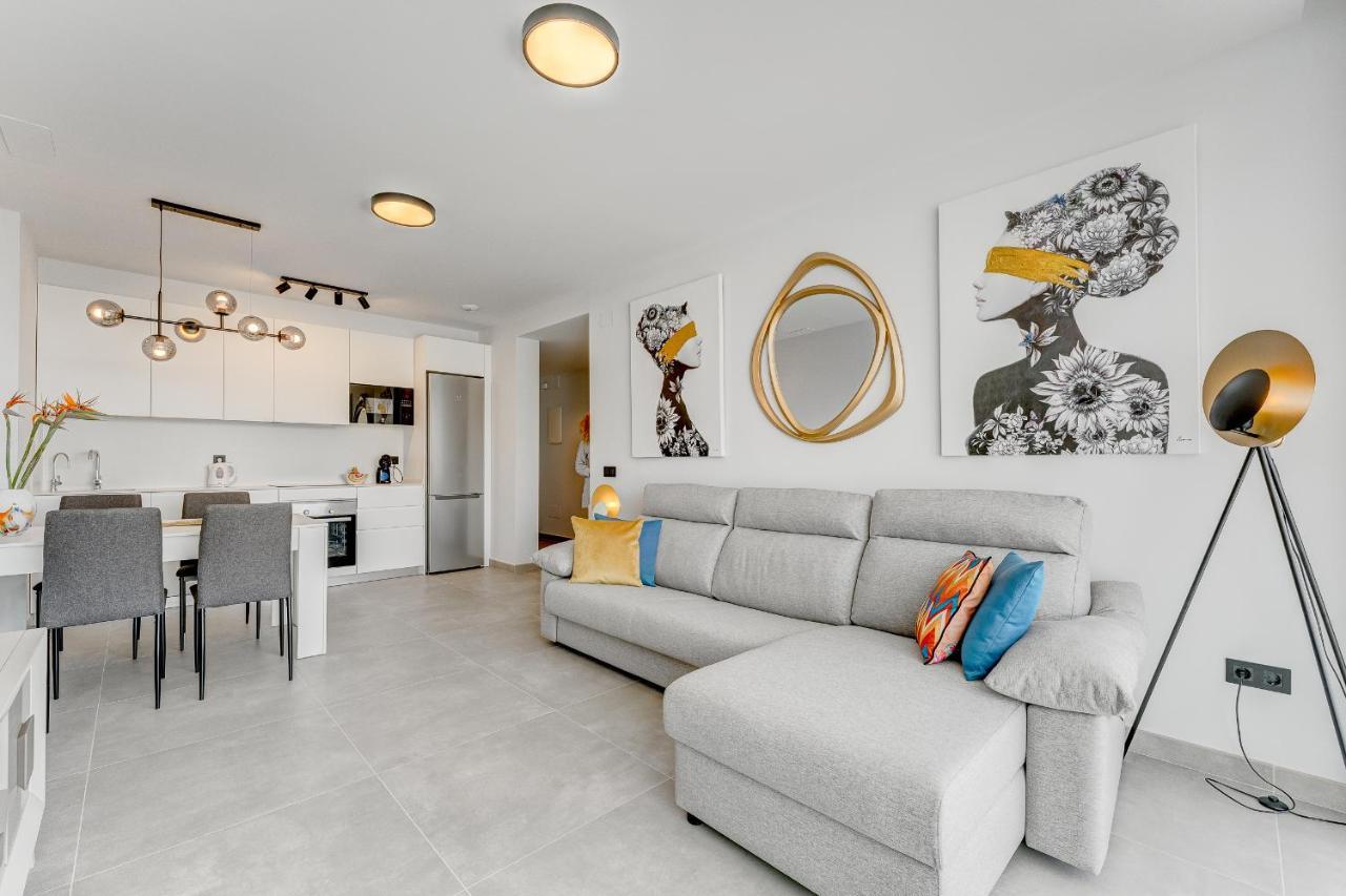 Modern New Apartment Las Terrazas De Costa Adeje. Heated Pool, Big Terrace And Private Parking Екстериор снимка